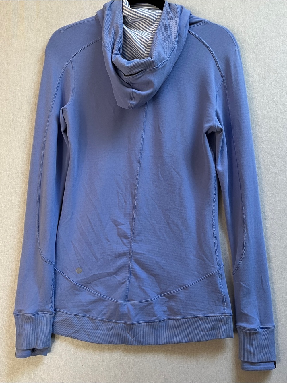lululemon athletica Scuba Ponytail Hooded Pullover Sweater Sz 6